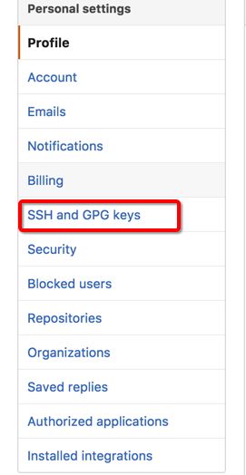 进入SHH Key设置界面